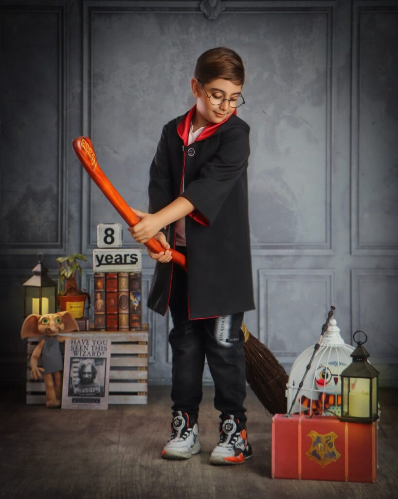 آتلیه کودک تیرشات | آتلیه کودک در چیتگر | دکور هری پاتر | بهترین آتلیه کودک تهران | دکور هری | آتلیه کودک | تم هری پاتر | تم هری | آتلیه کودک منطقه | best child photography in tehran | Harry Potter decor