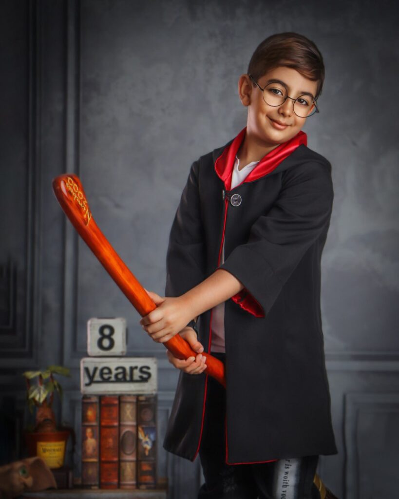 آتلیه کودک تیرشات | آتلیه کودک در چیتگر | دکور هری پاتر | بهترین آتلیه کودک تهران | دکور هری | آتلیه کودک | تم هری پاتر | تم هری | آتلیه کودک منطقه | best child photography in tehran | Harry Potter decor