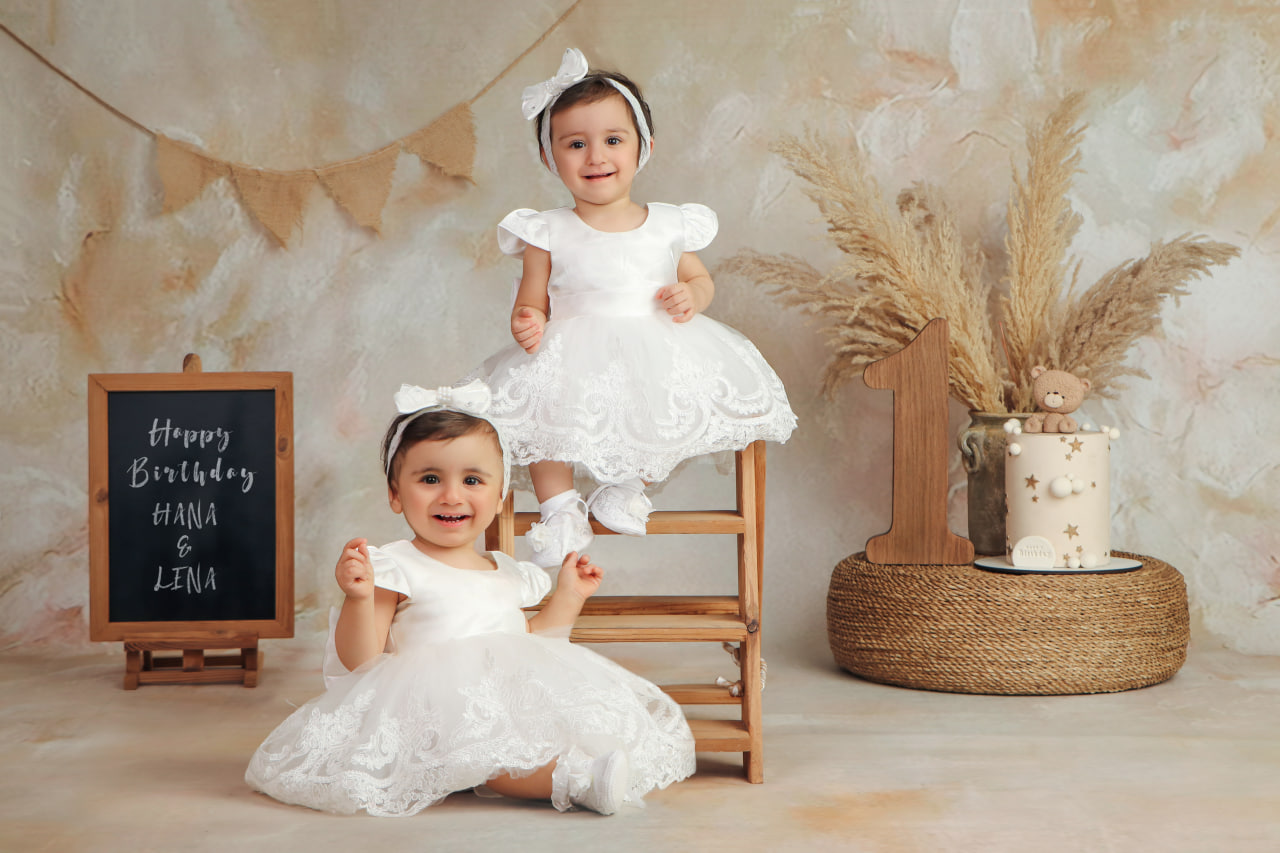 دکور تولد| تم تولد دخترونه | آتلیه تیرشات | بهترین آتلیه کودک تهران | آتلیه کودک غرب تهران | دکور تولد مینیال