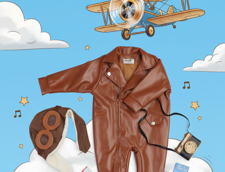 لباس کودک پسر برای عکاسی – مدل‌های رسمی، اسپرت و فانتزی در آتلیه تیرشات