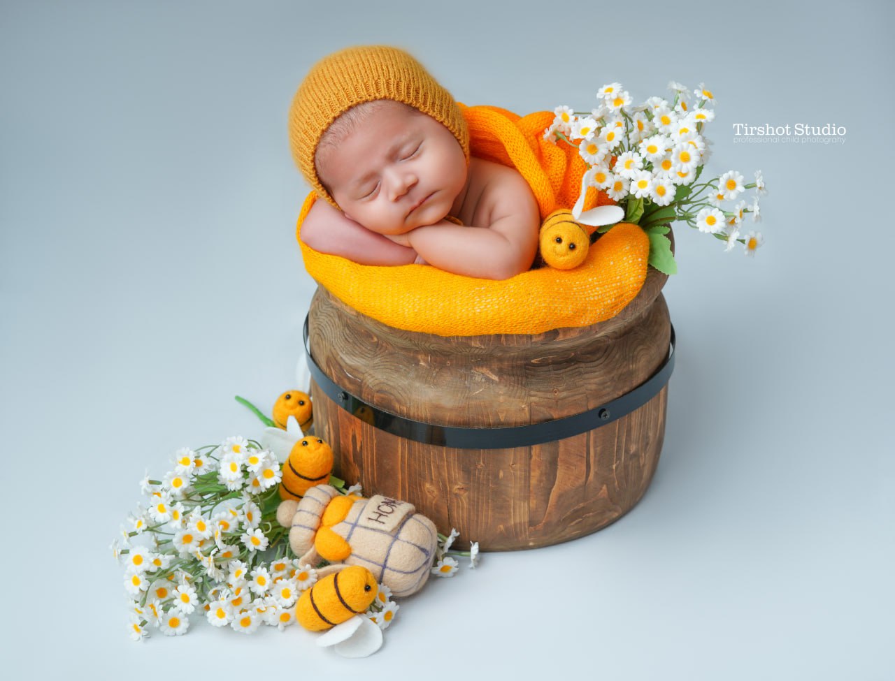 عکاسی نوزادی | دکور زنبور | عکاسی نوزاد در استودیو تیرشات | عکاسی نوزاد | عکس نوزاد | بهترین آتلیه کودک در تهران | بهترین آتلیه عکاسی کودک در تهران | آتلیه کودک در چیتگر | عکس نوزادی | بهترین آتلیه نوزاد تهران